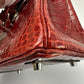 Hermes 2016 Bourgogne Shiny Niloticus Crocodile Birkin 25