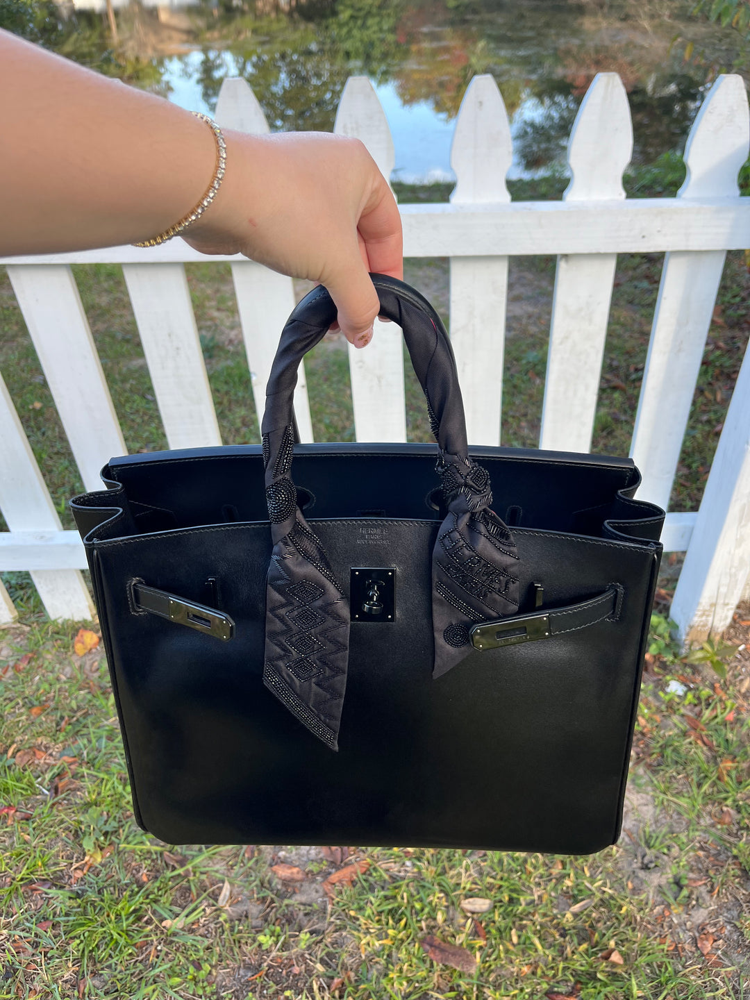 Hermes Birkin 30 So Black Box Black