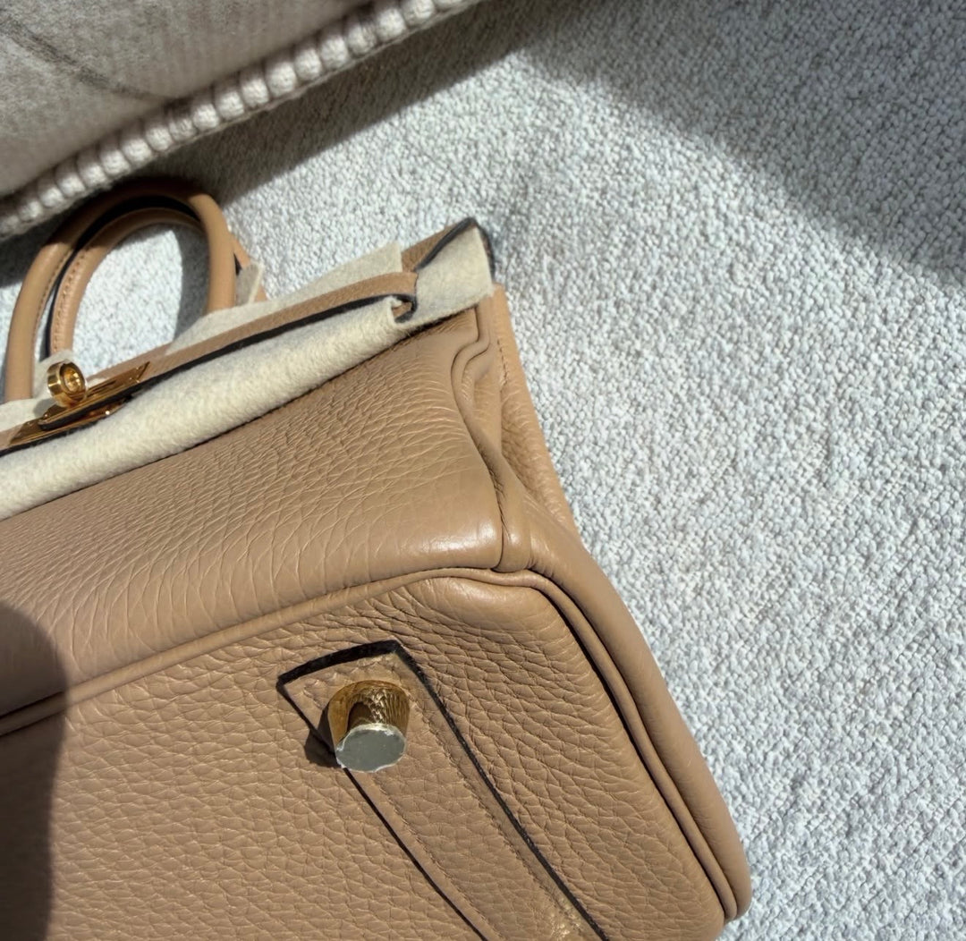 Hermès Birkin 25 Chai Togo Gold Hardware 2022