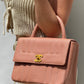 Chanel Vintage Caviar Vertical Quilted Kelly Flap Bag