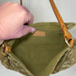 Louis Vuitton Green Monogram Denim Mini Pleaty + Coin Pouch