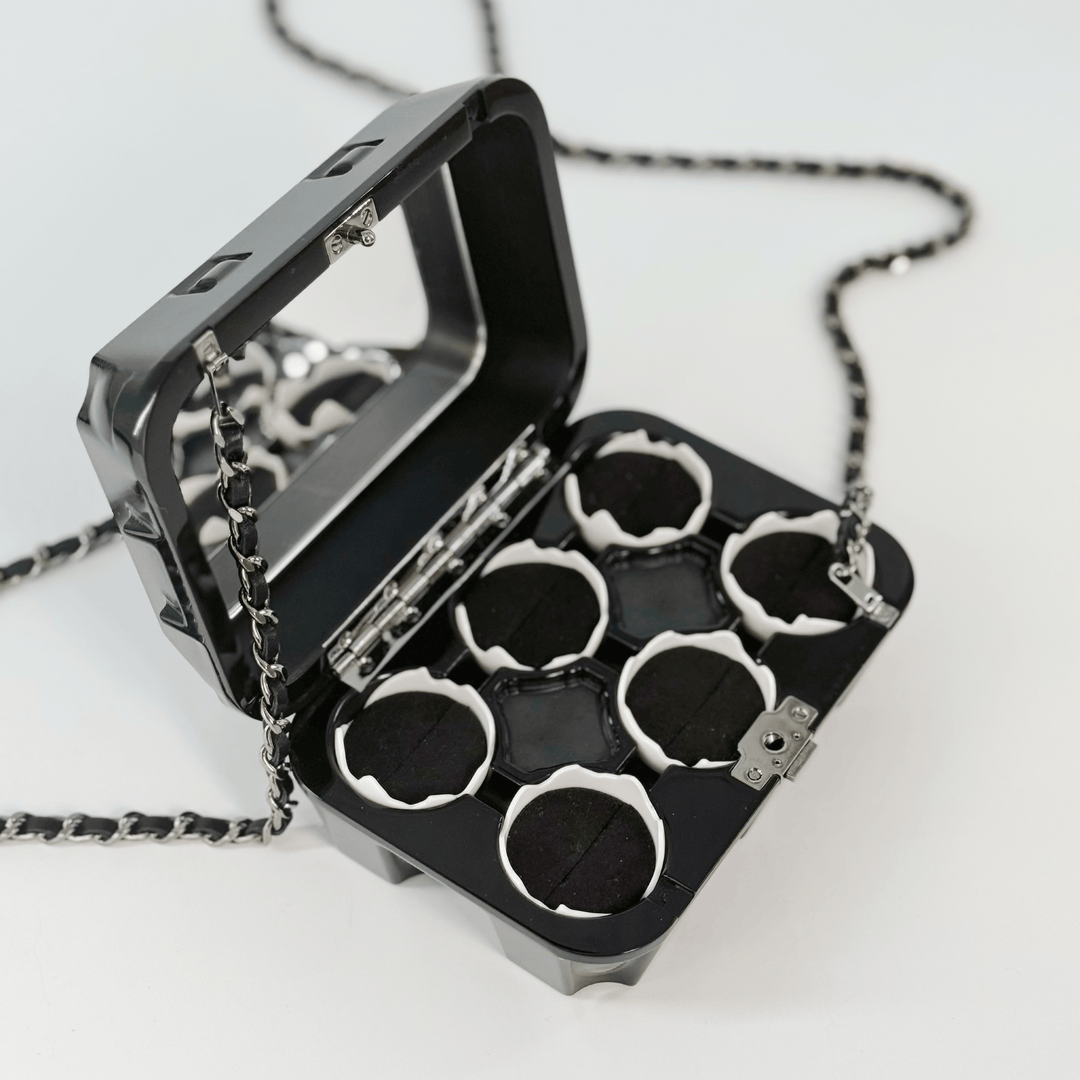 Chanel 2014 Supermarket Runway Egg Carton Minaudiere