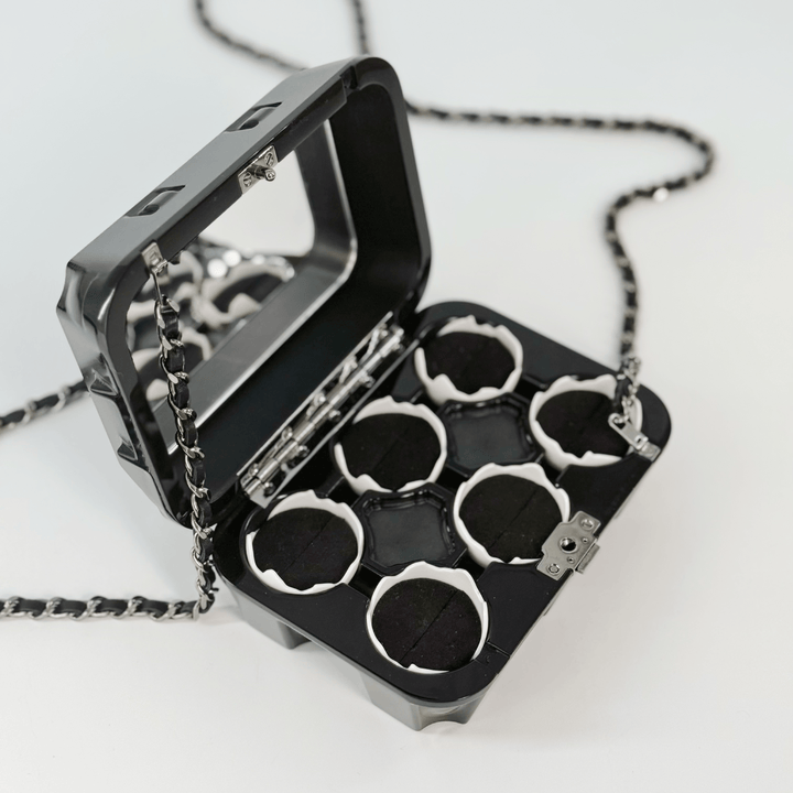 Chanel 2014 Supermarket Runway Egg Carton Minaudiere