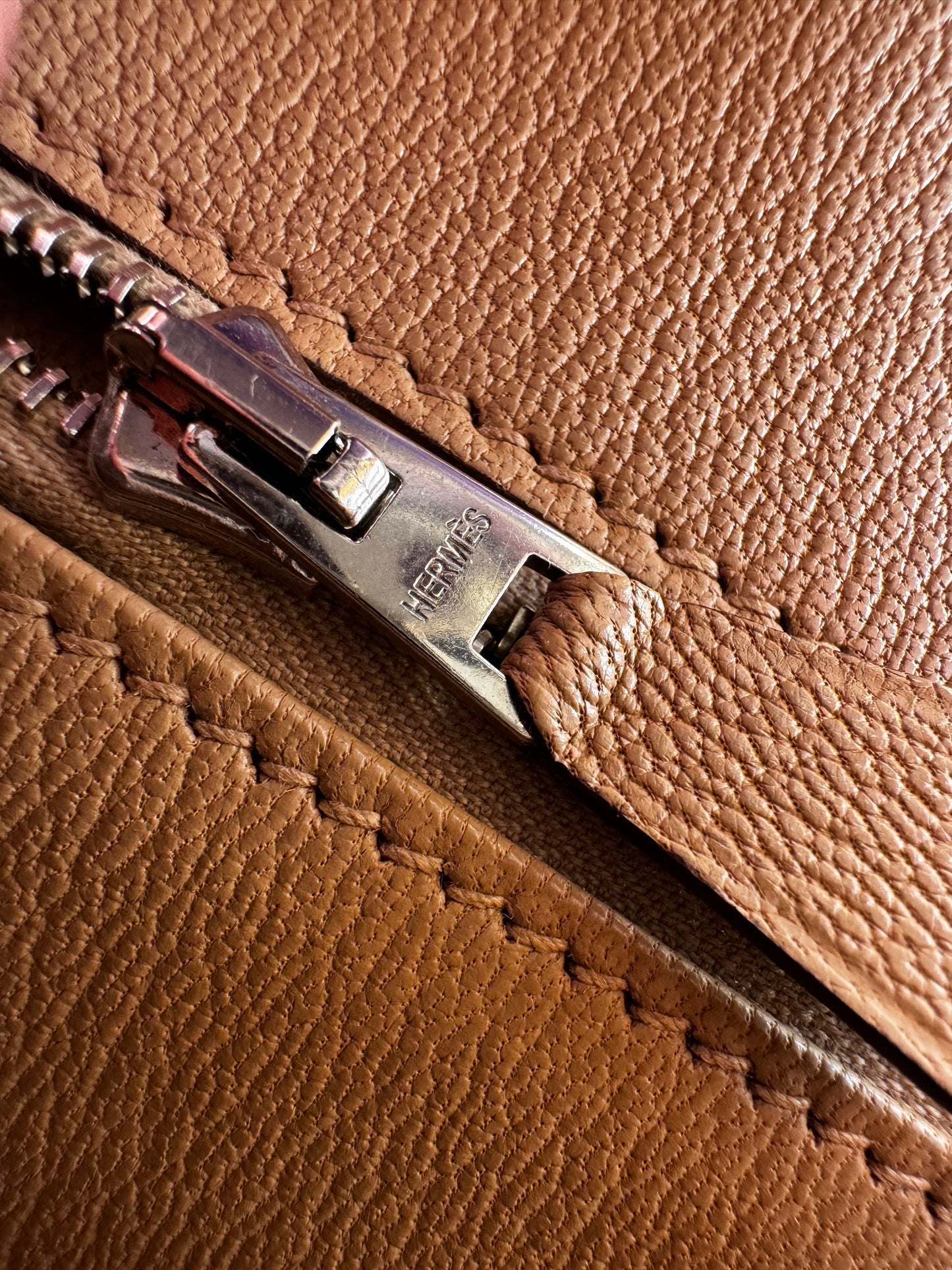 Hermes Matte Crocodile Poussiere Birkin 25 PHW