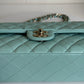 Chanel 20C Tiffany Blue Medium Caviar Flap Bag