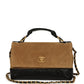 Chanel 2025 Coco Base Suede Handle Flap Bag