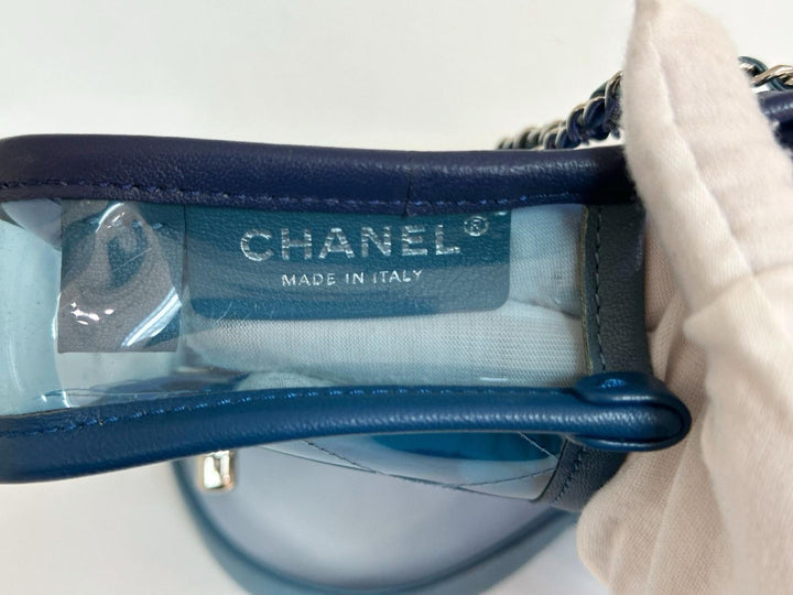 Chanel Coco Splash Blue Mini PVC Flap Bag