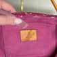 Louis Vuitton Pink Monogram Denim Mini Pleaty + Coin Pouch