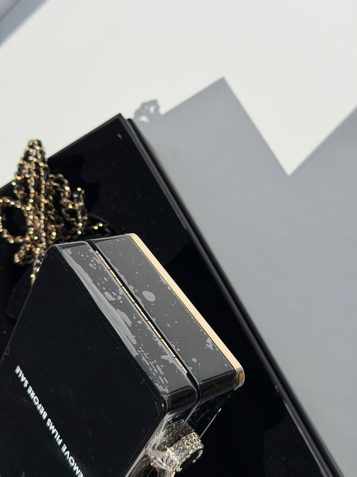 Chanel Slot Machine Casino Minaudière Gold Hardware 23C