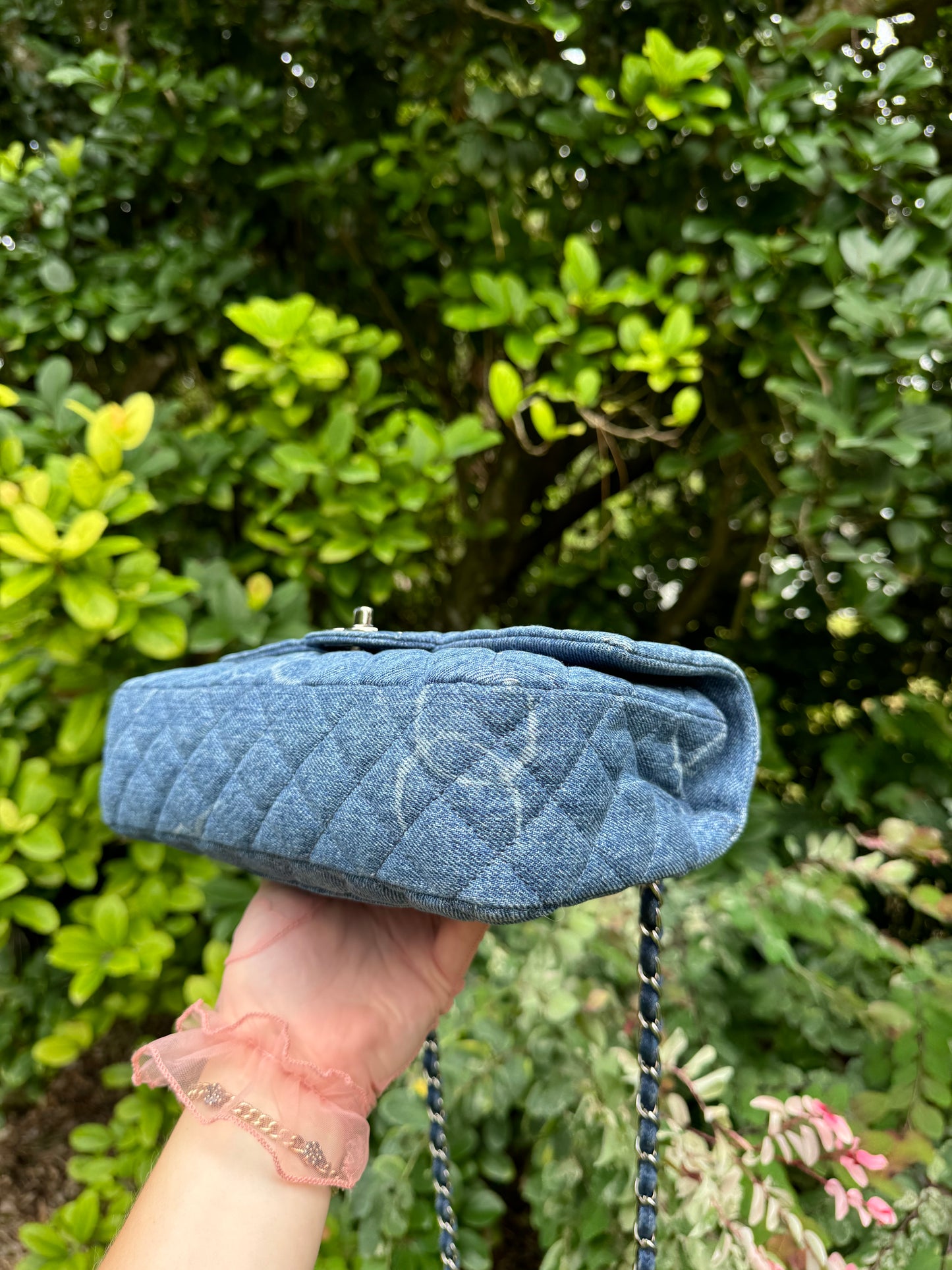 Chanel Denim CC Medium Single Flap Bag