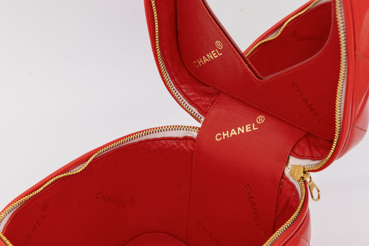 Chanel 1995 Barbie Collection Red Vanity Case