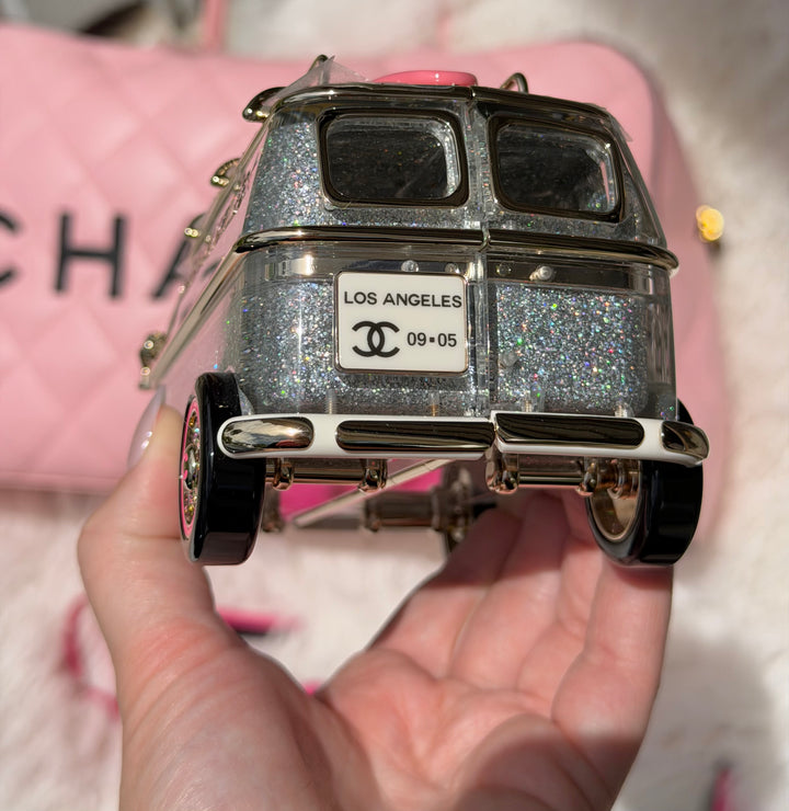 Chanel Hollywood Caravan Minaudière Multicolor Light Gold Hardware 2024