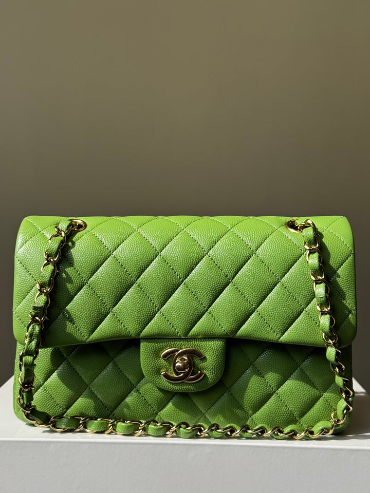 Chanel 23C Small Caviar Classic Flap Bag