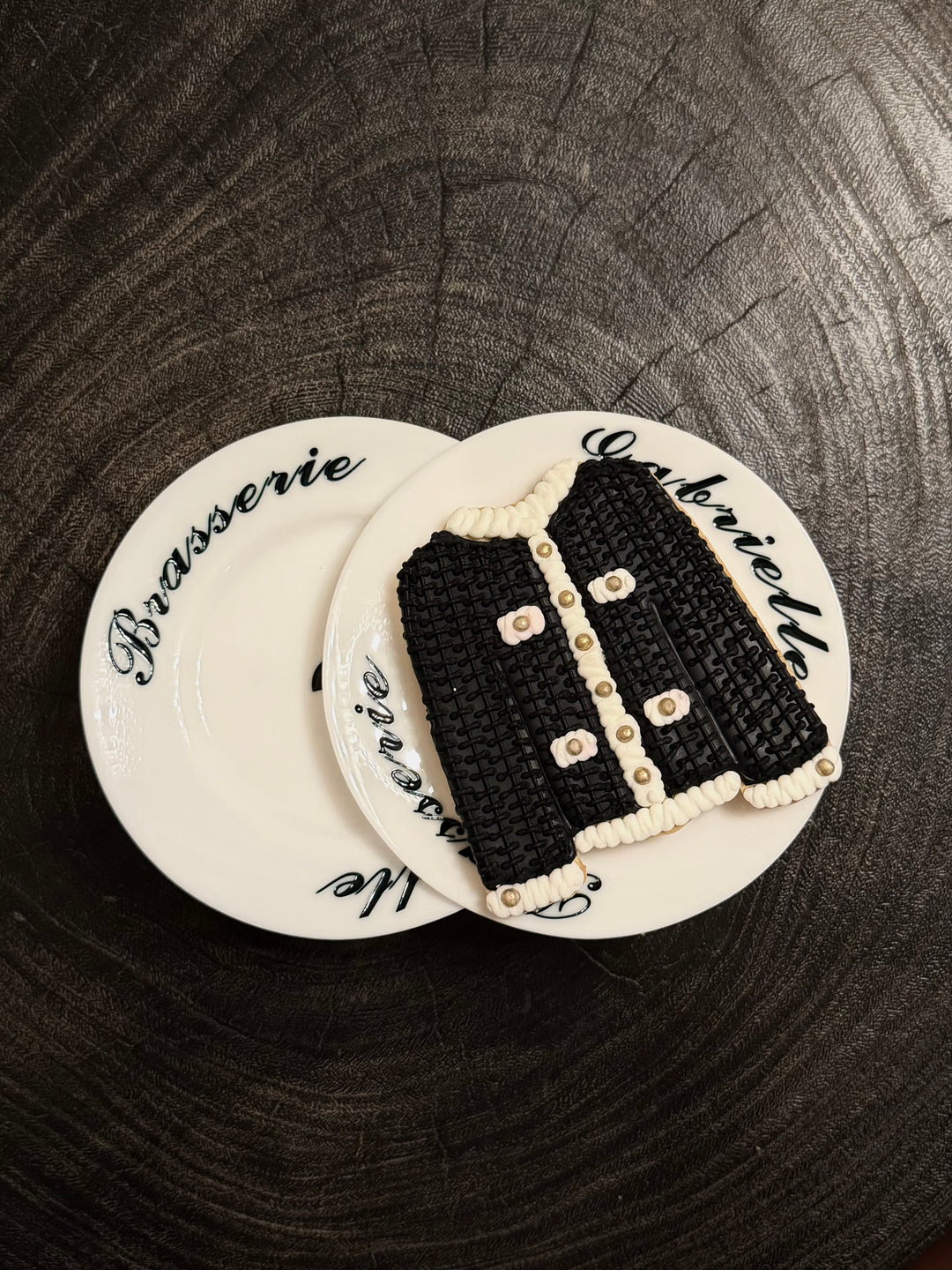 Chanel White Plexiglass Brasserie Gabrielle Plate Minaudière Silver Hardware 2015