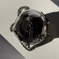 Chanel Limited Edition Black Lucite and Crystal Rocket Ship