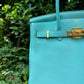 Hermes 2015 Bleu Atoll Togo Birkin 30