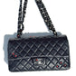 Chanel 2011 Black Ladybug Medium Lambskin Flap Bag