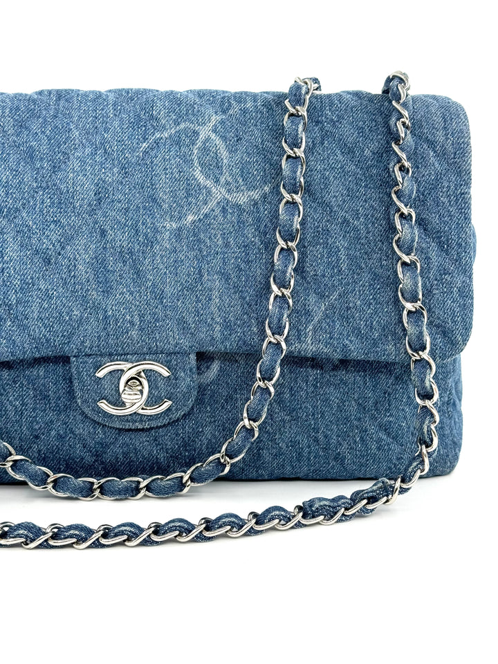 Chanel Jumbo Denim CC Flap Bag