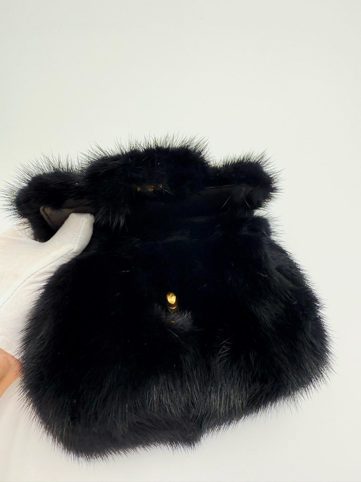 Chanel RARE 100% Mink Mini Kelly Flap Bag