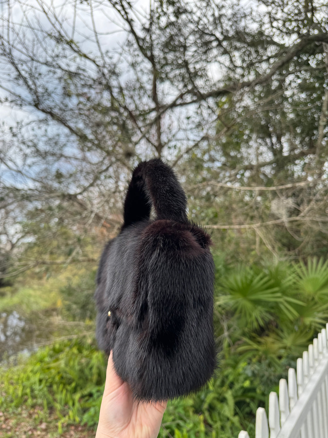 Chanel Vintage RARE Mink Kelly Parent & Child Set