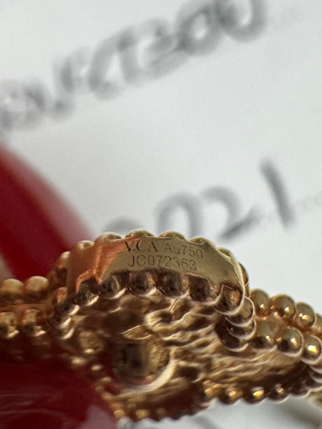 Van Cleef & Arpels Vintage Alhambra 5 Motifs Bracelet 18K Rose Gold