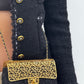 Chanel 1994 Black Vintage Museum Braided Trim CC Jacket