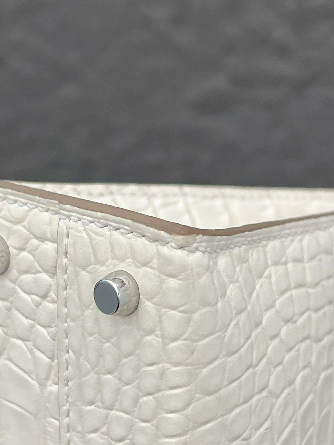 Hermes Mini Sellier Nata Boreal Satin Matte Alligator Kelly 20