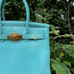 Hermes 2015 Bleu Atoll Togo Birkin 30