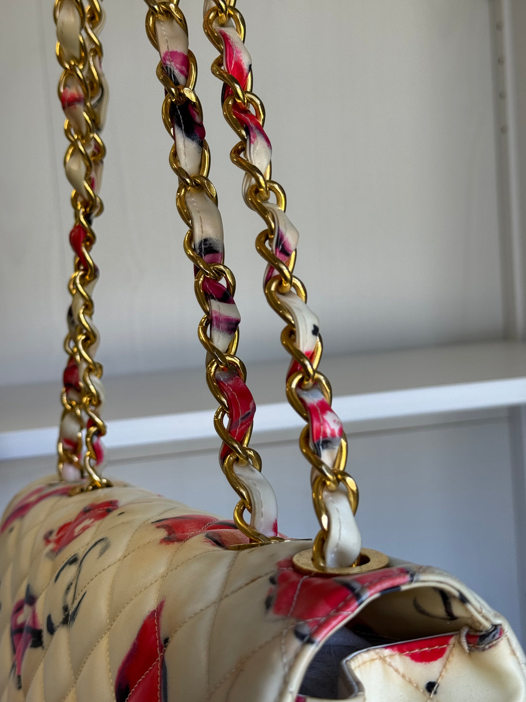 Chanel 1994 Jumbo Lips & Kisses Flap Bag