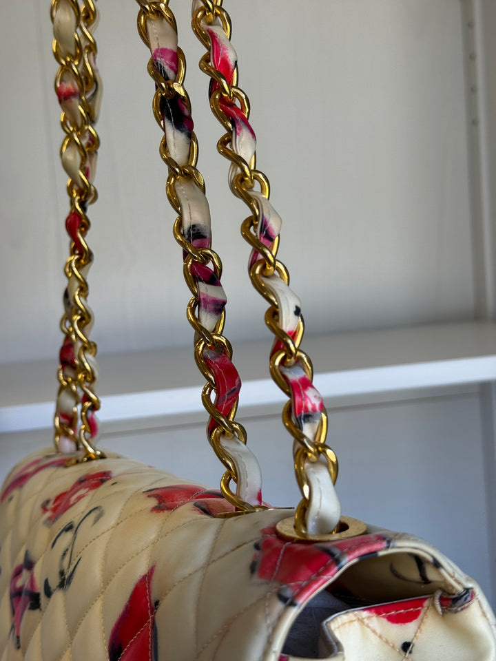 Chanel 1994 Jumbo Lips & Kisses Flap Bag