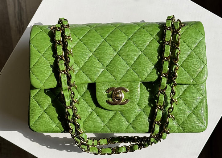Chanel 23C Small Caviar Classic Flap Bag