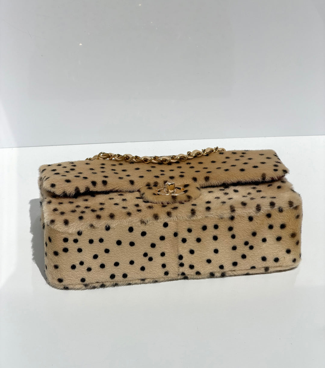 Chanel Medium Classic Flap Bag Brown Pony Hair Gold Hardware Métiers d’Art 2026