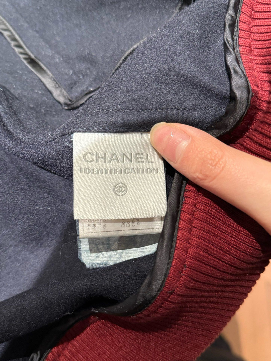 Chanel 2004 CC Varsity Bomber Jacket