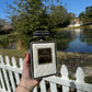 Chanel Black Quilted Leather and White Perspex Perfume Bottle Minaudiere