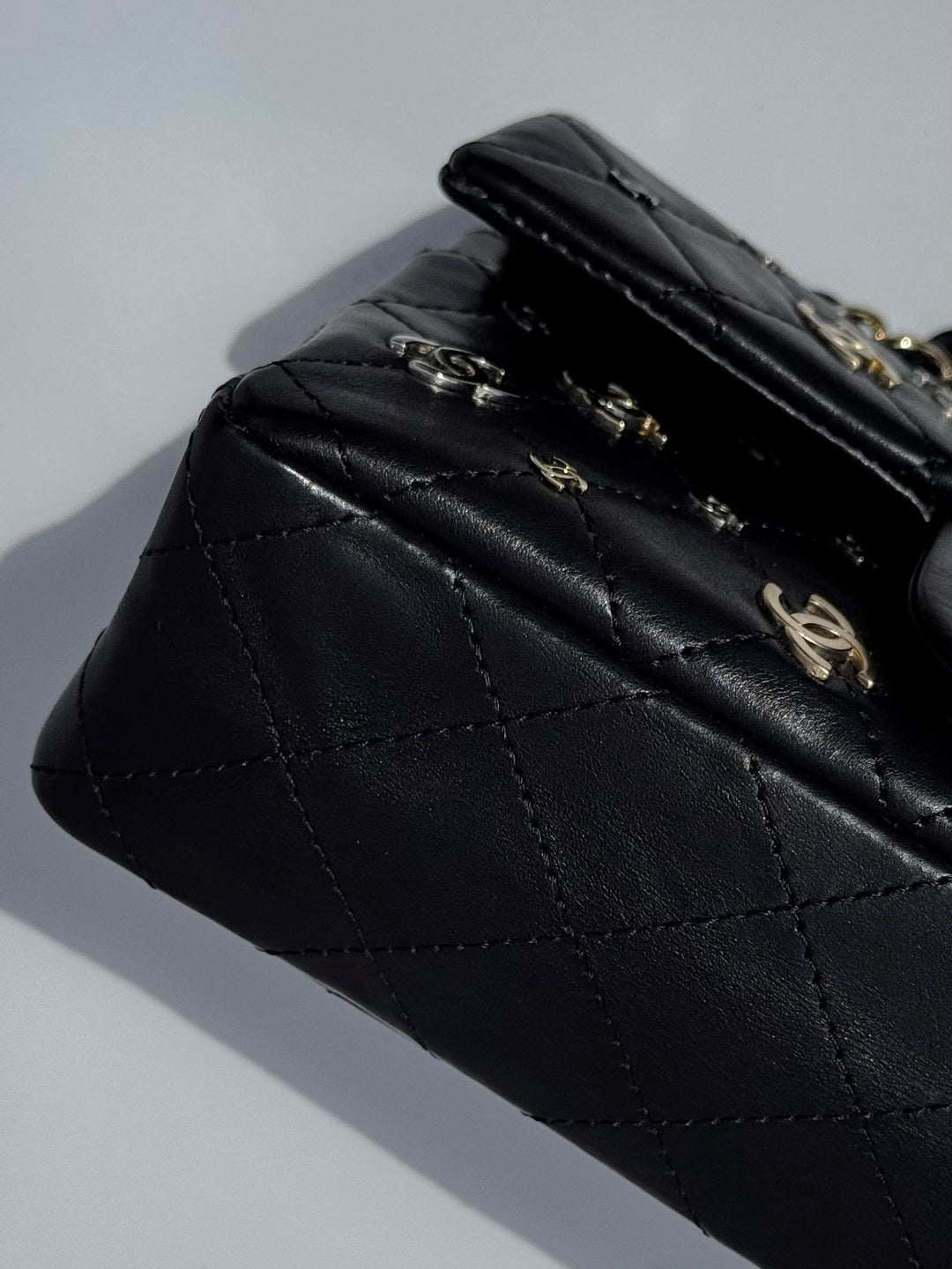 Chanel Vintage Punk Charms 224 Mini Reissue Flap Bag