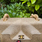 Chanel RARE Vintage Silk Rope Flap Bag