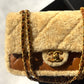 Chanel 24K Brown Shearling Medium Flap Bag