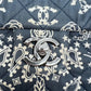 Chanel 2014 Paris Dallas Medium Navy Bandana Flap Bag