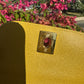 Chanel Vintage Medium Yellow Caviar Kelly Top Handle