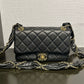 Chanel 2020 Kaitlyn Bristowe Black Medium Quilted Lambskin Flap Bag