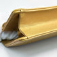 Chanel 19A Gold Egyptian CC Clutch