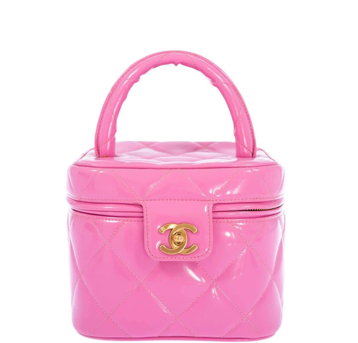 Chanel 1995 Barbie Collection Pink Vanity Case