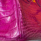 Hermes 2021 Rose Scheherazade Shiny Niloticus Crocodile Birkin 25