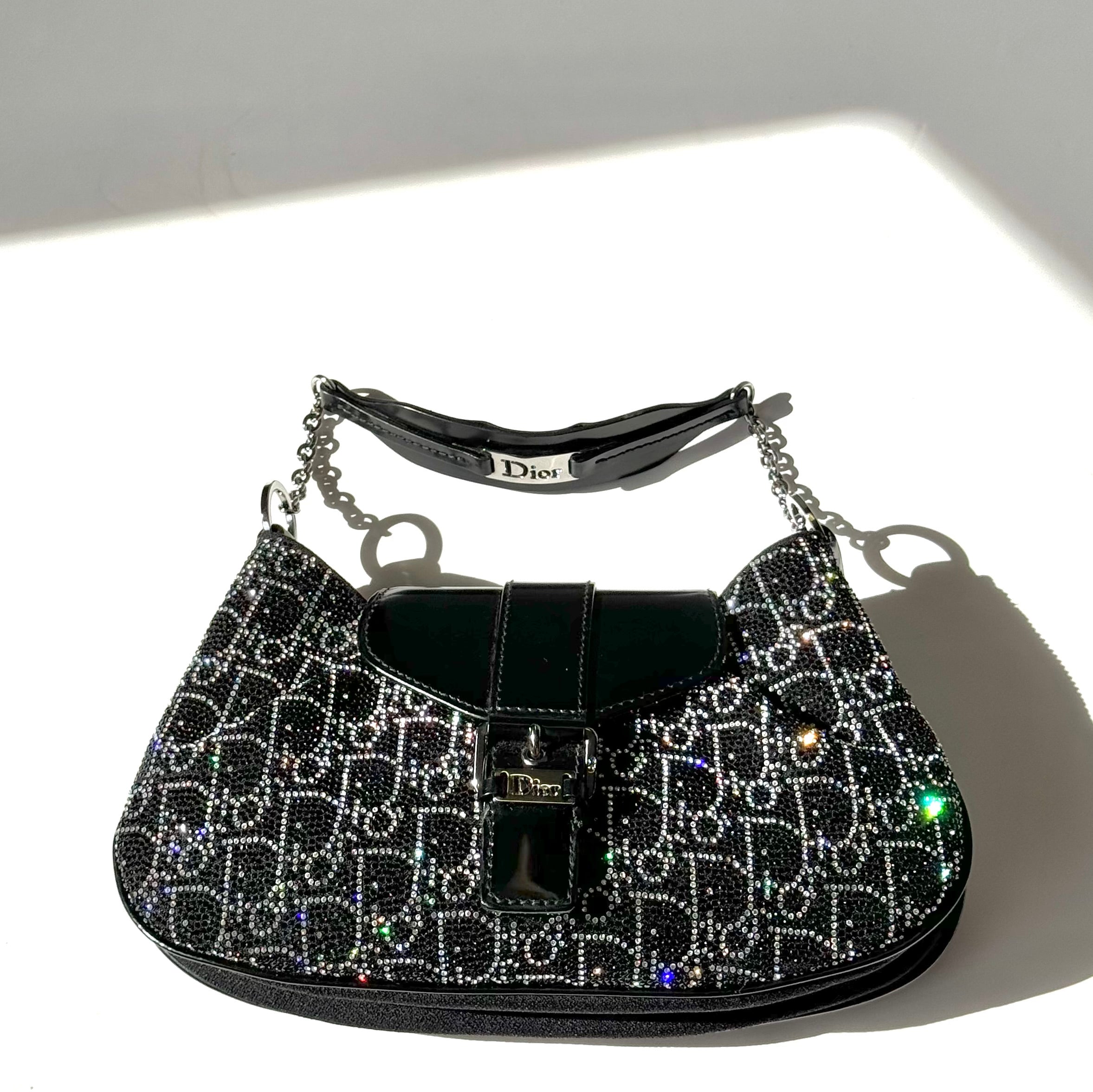 Dior　ショルダーバッグ CHRISTIAN DIOR 2003 DENIM STREET CHIC HALF MOON BAG – RDB