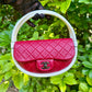 Chanel Runway Small Red Hula Hoop Bag