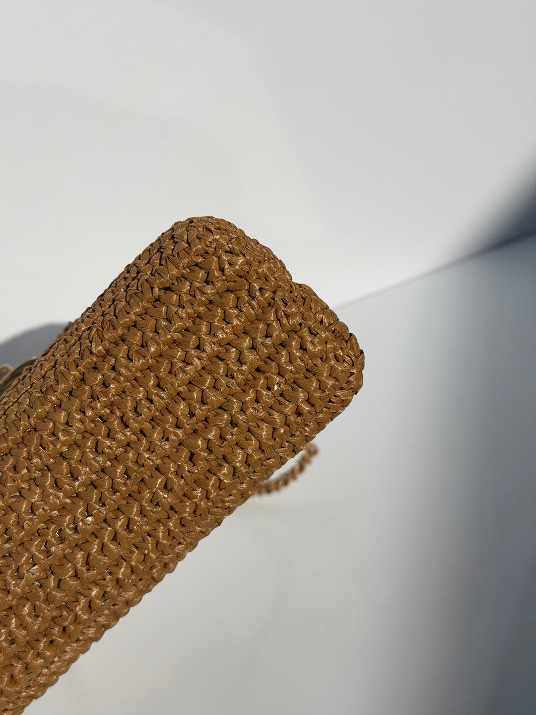 Chanel Cruise 2025/26 Mini Braided Raffia Kelly Bag