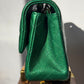 Chanel 18S Emerald Green Caviar Mini Flap Bag