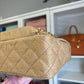 Chanel 24K Vintage Raffia Large Flap