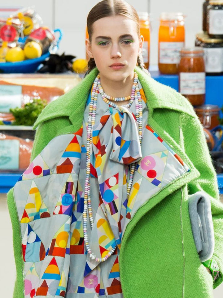 Chanel CC Resin Candy Supermarket Sweetie Triple Strand Necklace Multicolor 2014