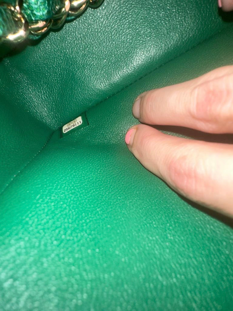 Chanel Pristine 18S Small Emerald CF